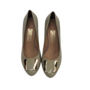 Ferragamo Green High Heels | 9